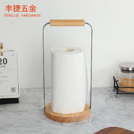 Kitchen paper roll stand